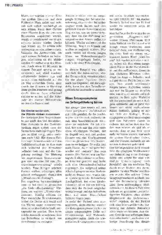 Vorschauseite 3: Organische Psychosen: Wenn körperliche Probleme den Verstand rauben
