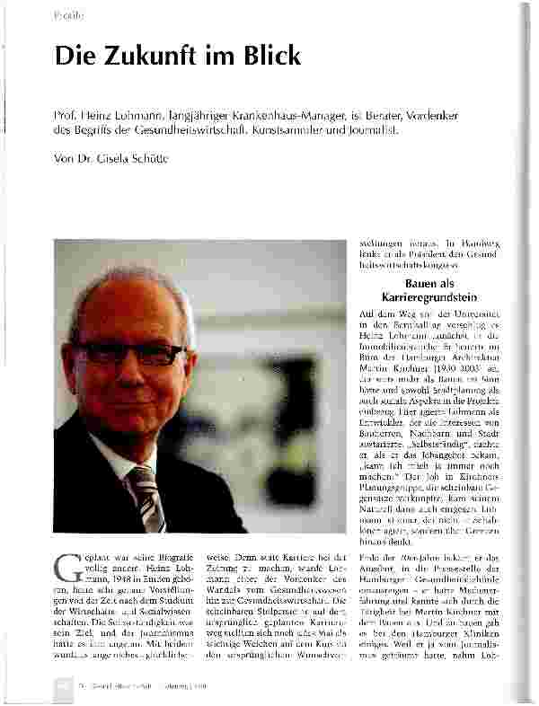 Vorschauseite 1: Die Zukunft im Blick