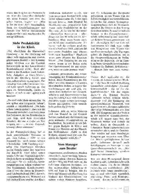 Vorschauseite 2: Die Zukunft im Blick