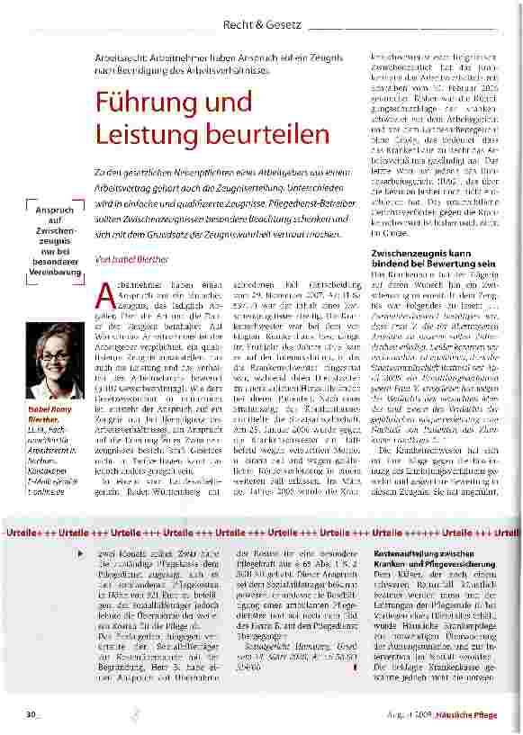 Vorschauseite 1: Führung und Leistung beurteilen