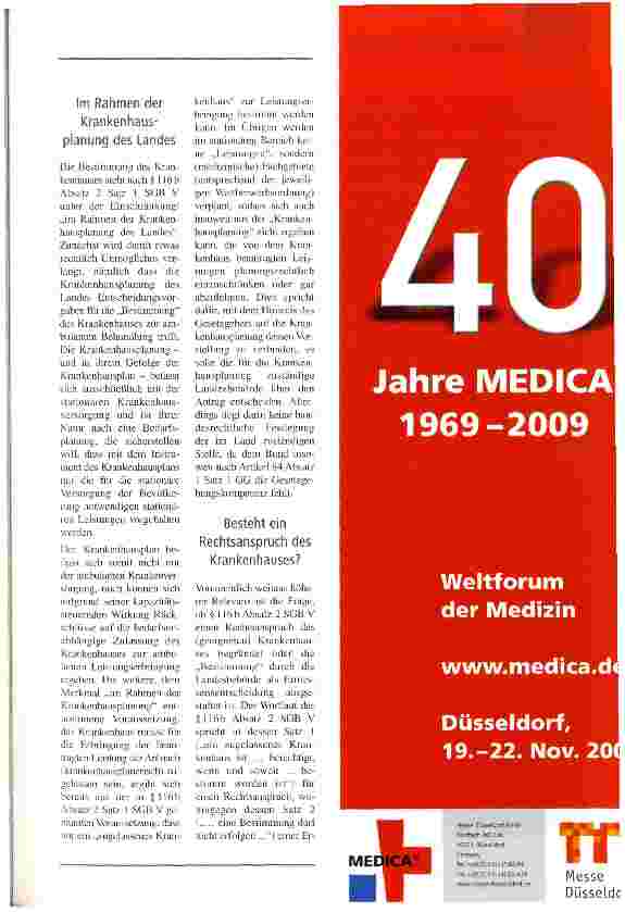 Vorschauseite 4: Die Zulassung des KrankenhausesGesetze und gesetzgeberisches Anliegen