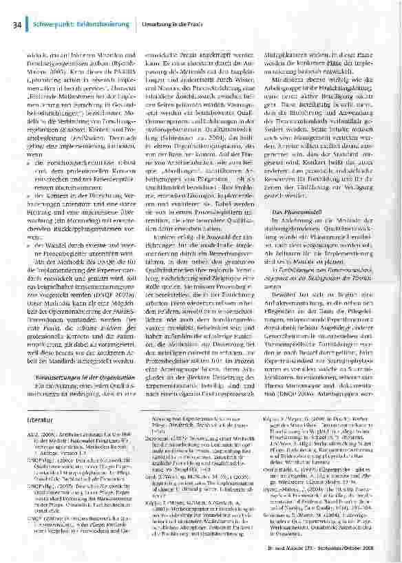 Vorschauseite 3: Evidence-based PracticeWissenschaftliche Erkenntnisse in die Praxis einführen
