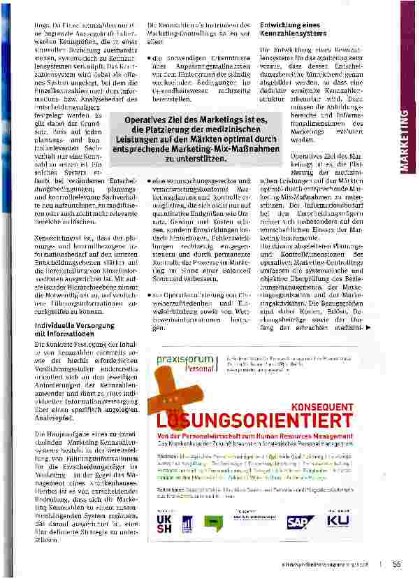 Vorschauseite 2: Bisher keine belastbaren InformationenKennzahlensysteme stützen die Marketing-Strategie