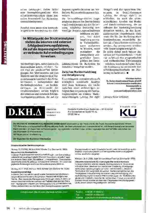 Vorschauseite 3: Bisher keine belastbaren InformationenKennzahlensysteme stützen die Marketing-Strategie