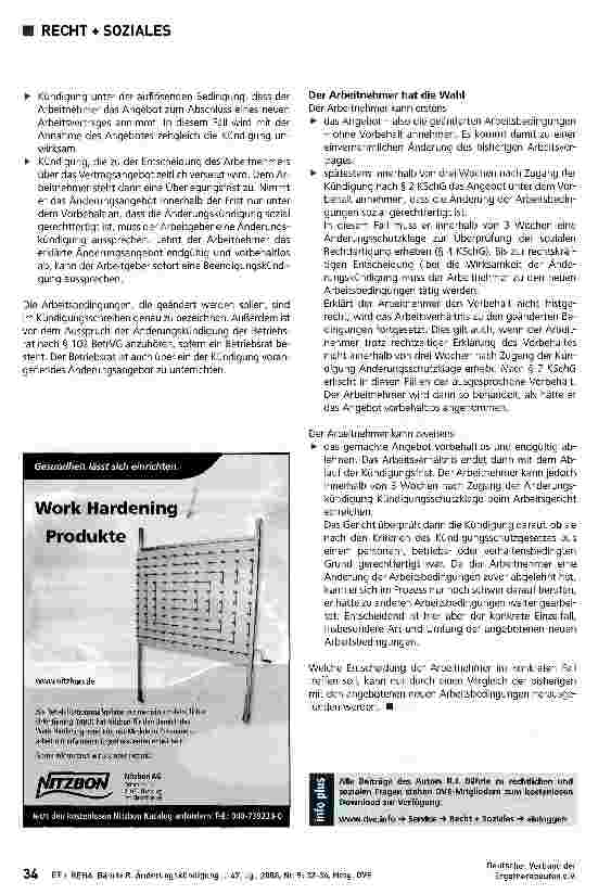 Vorschauseite 3: ÄnderungskündigungWie geht der Arbeitgeber korrekt vor? Welche Möglichkeiten hat der Arbeitnehmerp darauf zu reagieren?