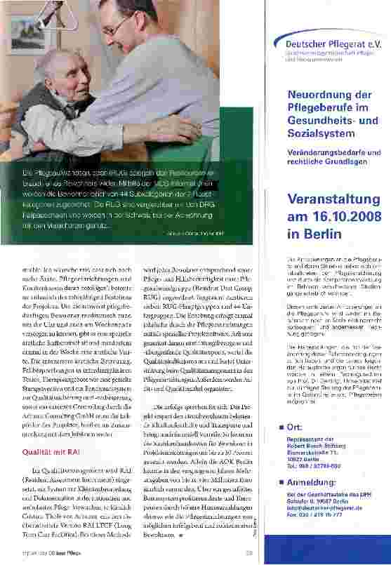 Vorschauseite 2: Zehn Jahre Berliner Projekt