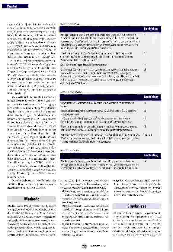 Vorschauseite 2: Prävention der Clostridium-difficile-assoziierten Diarrhö (CDAD) - Europäische Guidelines zur Erstellung von nationalen oder lokalen Empfehlungen