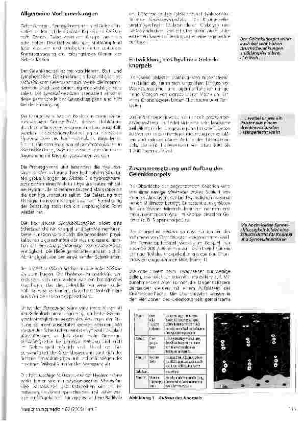 Vorschauseite 2: Die Behandlung von Knorpelschäden am Kniegelenk (I)