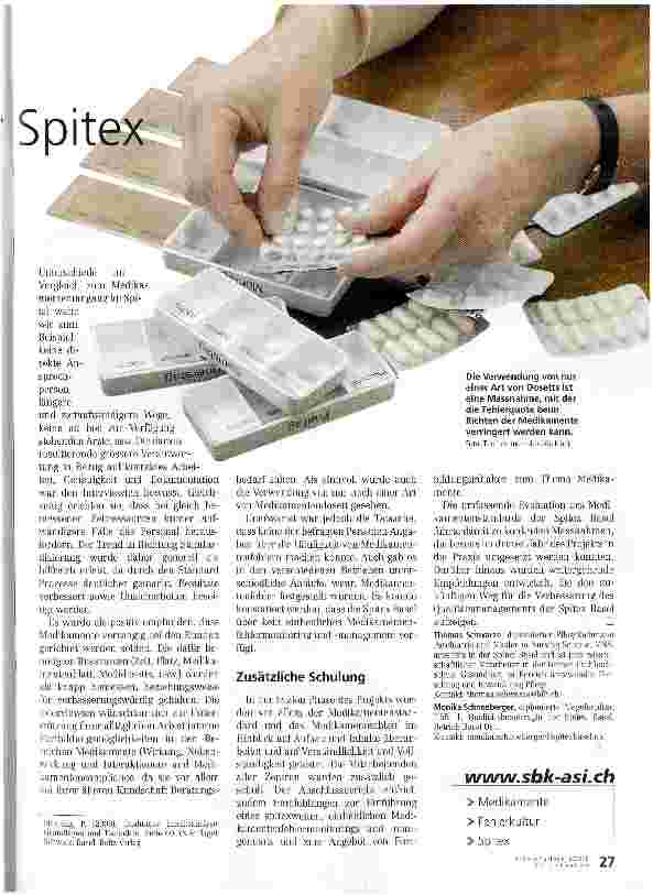 Vorschauseite 2: Fehlermanagement in der Spitex