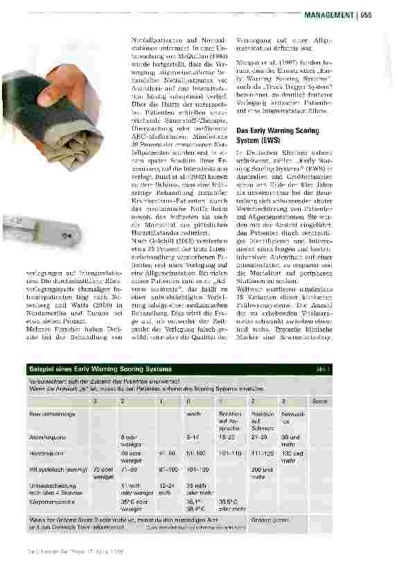 Vorschauseite 2: Early Warning Score Frühwarnsystem für Allgemeinstationen