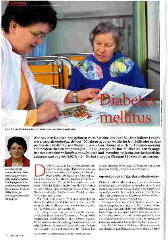 Vorschauseite 1: Diabetes Mellitus