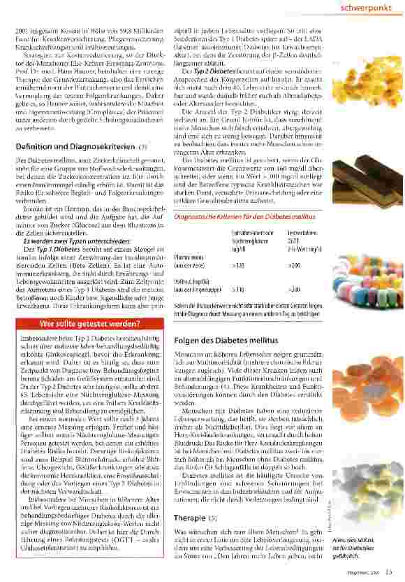 Vorschauseite 2: Diabetes Mellitus