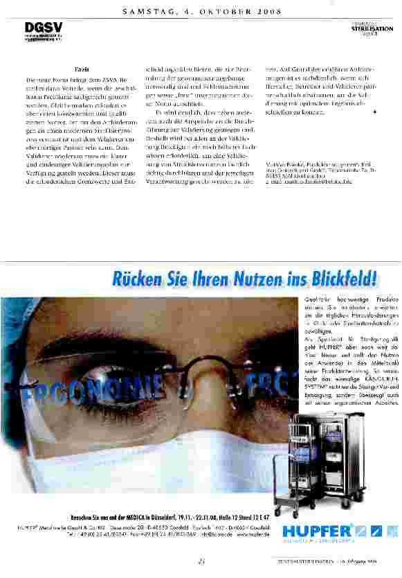Vorschauseite 2: Praxisgerechte Anwendung der neuen Norm zur Validierung der Sterilisierverfahren (ISO 17665-1:2006)