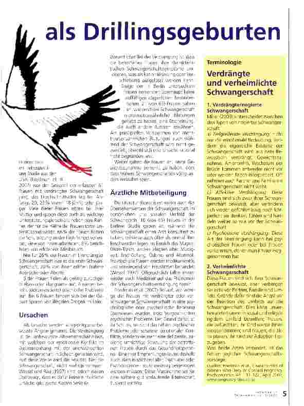 Vorschauseite 2: Dreimal häufiger als Drillingsgeburten