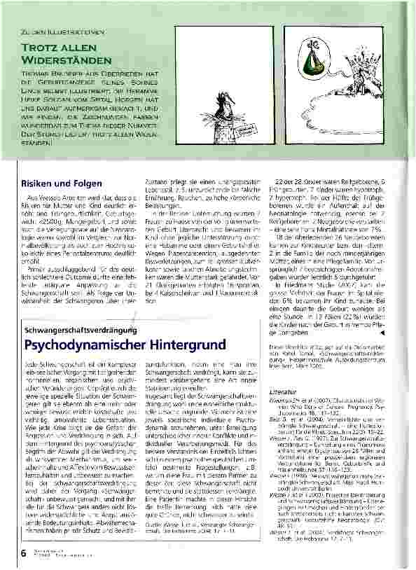 Vorschauseite 3: Dreimal häufiger als Drillingsgeburten