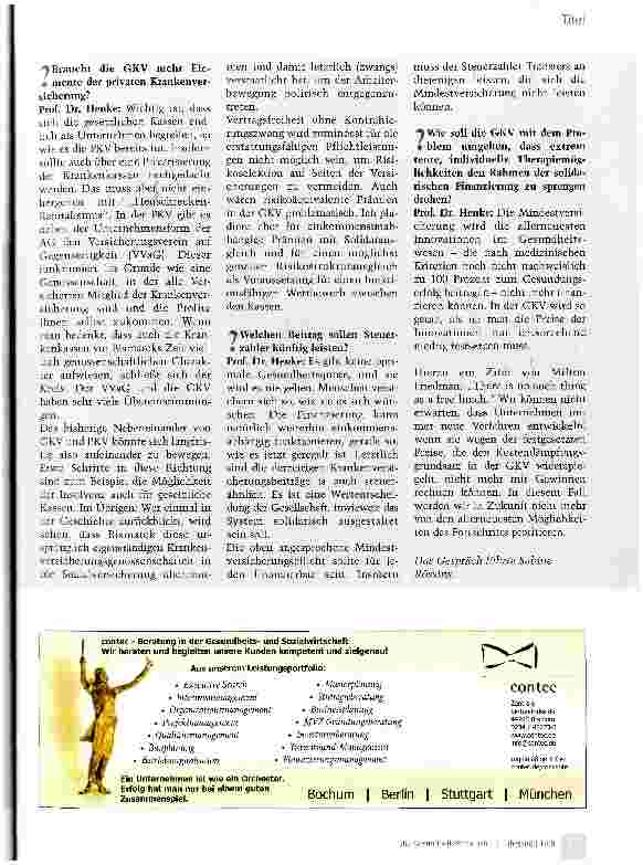 Vorschauseite 3: Nur demografiefest ist gerecht