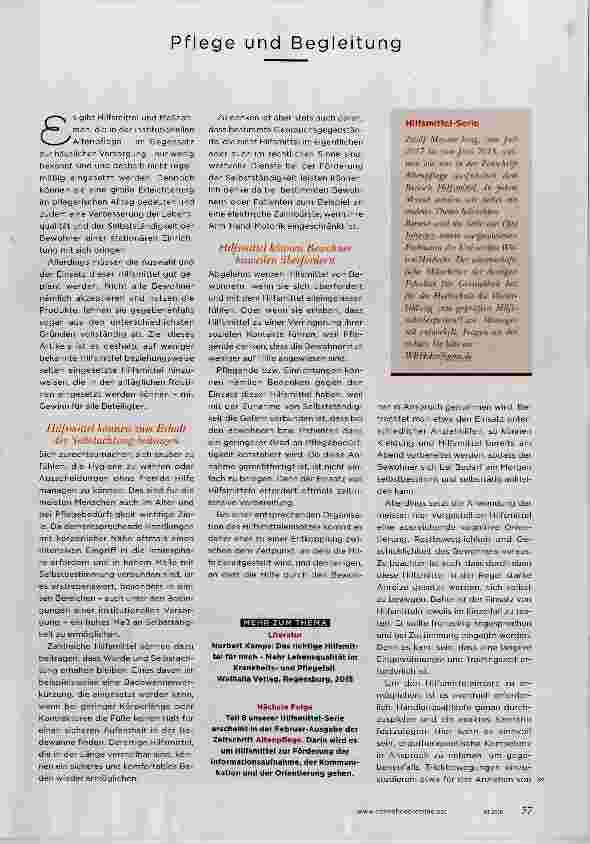 Vorschauseite 2: Ein hohes Maß an SELBSTBESTIMMUNG