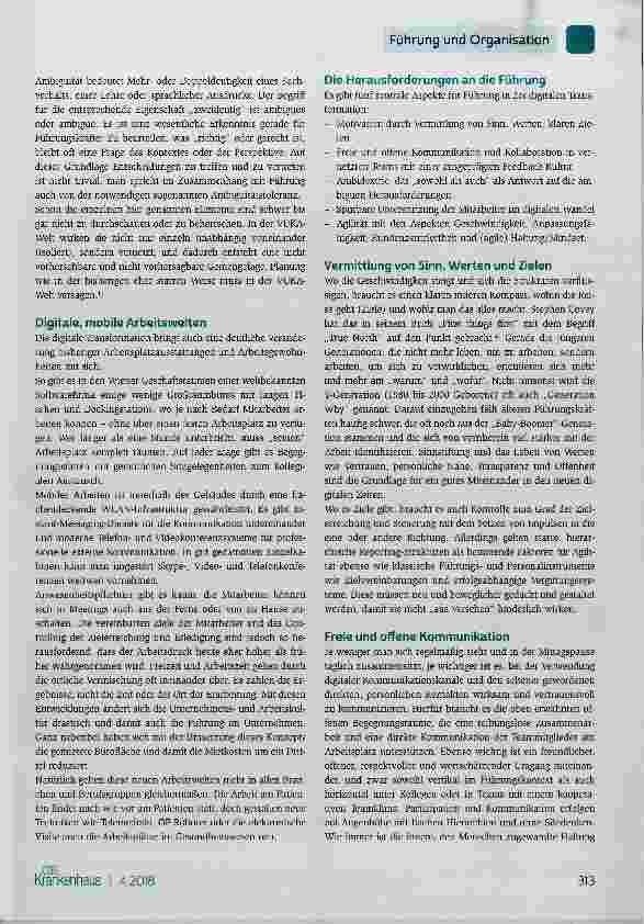 Vorschauseite 2: Führen im digitalen Wandel