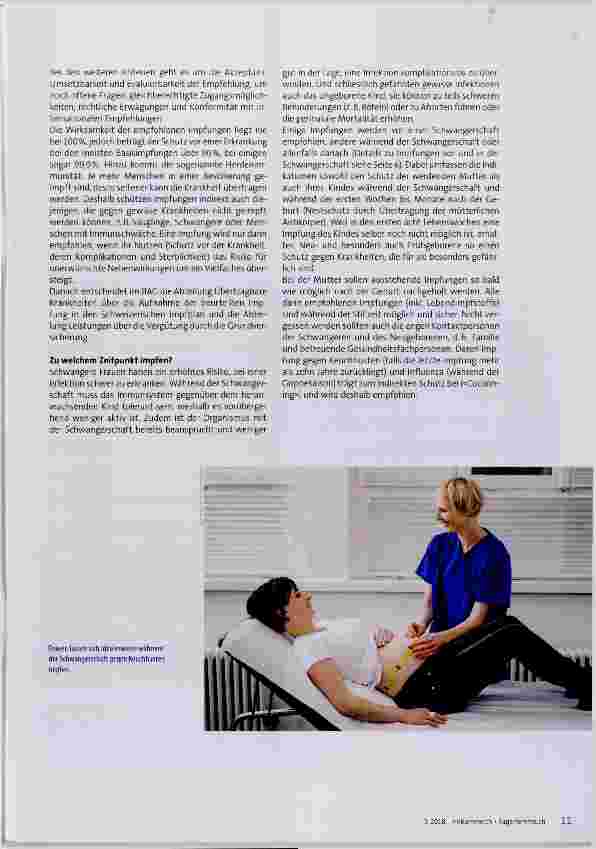 Vorschauseite 2: Nationale Strategie zu Impfungen: Gesundheit von Mutter und Kind schützen