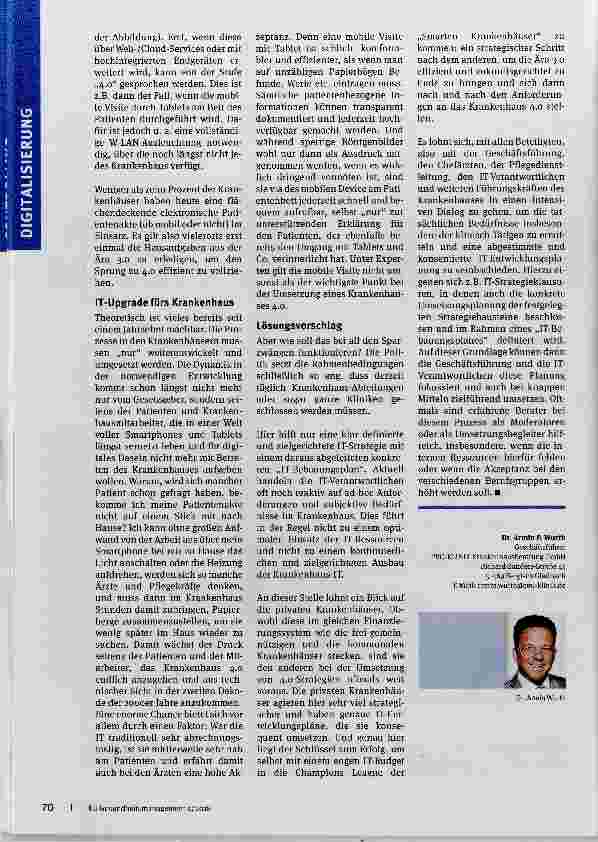 Vorschauseite 3: Krankenhaus 4.0