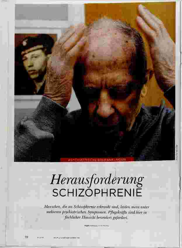 Vorschauseite 1: Herausforderung SCHIZOPHRENIE
