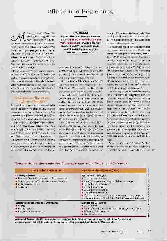 Vorschauseite 2: Herausforderung SCHIZOPHRENIE