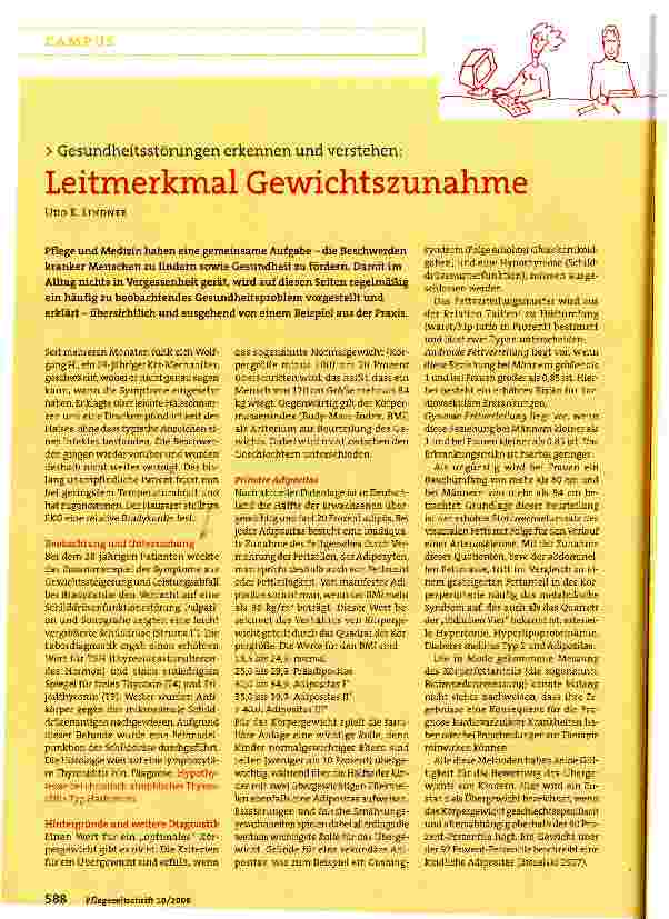 Vorschauseite 1: Leitmerkmal Gewichtszunahme