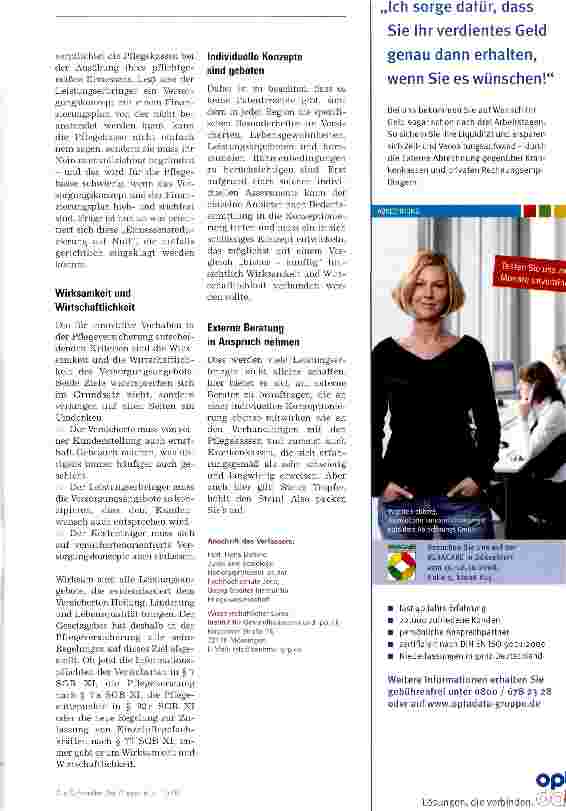 Vorschauseite 3: Haben ambulante Dienste neue Gestaltungsmöglichkeiten?