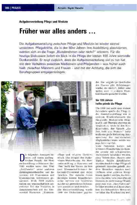 Vorschauseite 1: Früher war alles anders