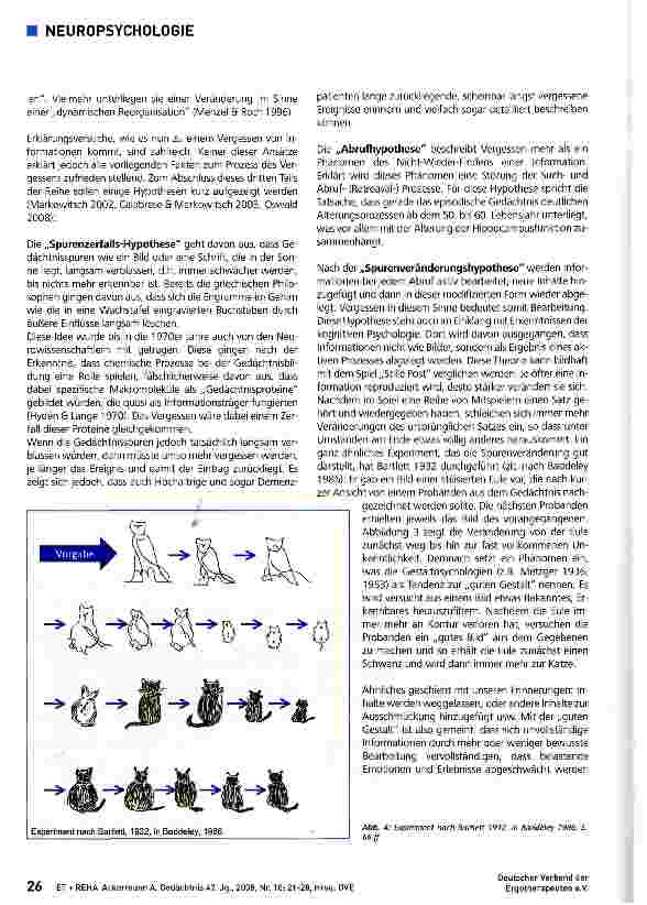 Vorschauseite 6: Gedächtnis Teil 3: Langzeitgedächtnis, Hippocampus und limbisches System