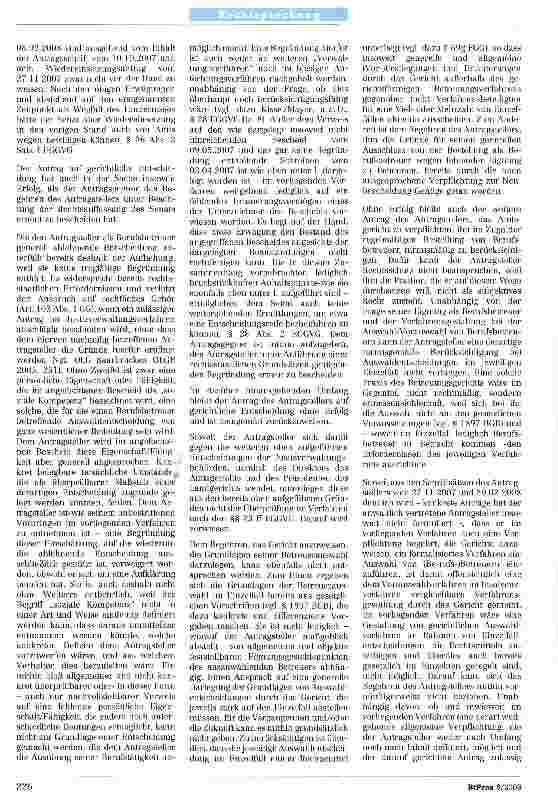 Vorschauseite 4: Zum Anspruch auf rechtliches Gehör