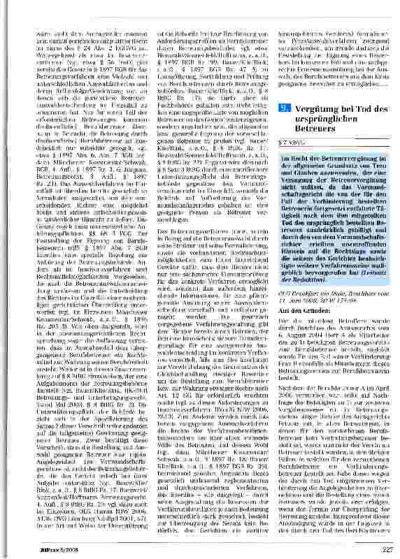 Vorschauseite 5: Zum Anspruch auf rechtliches Gehör