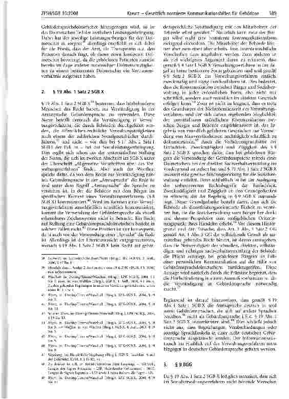 Vorschauseite 4: Gesetzlich normierte Kommunikationshilfen für Gehörlose