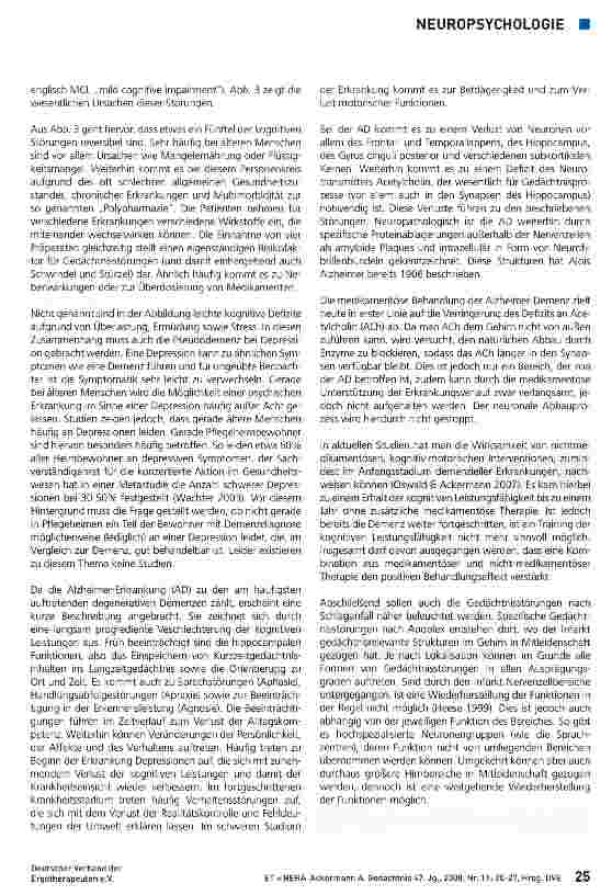 Vorschauseite 6: GedächtnisTeil 4: Altersbedingte und pathologische Veränderungen der Gedächtnisfunktionen