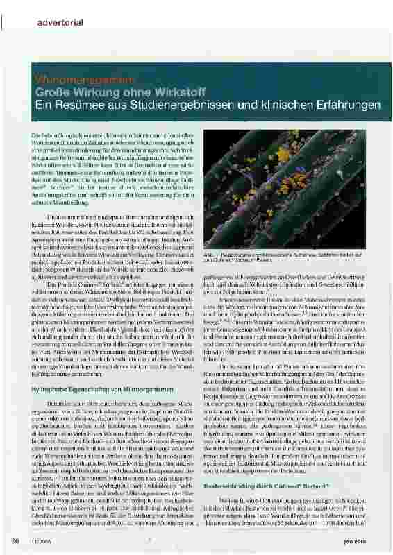 Vorschauseite 1: Große Wirkung ohne Wirkstoff