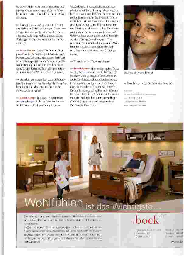 Vorschauseite 2: Vom Bett aus gesehenDer architektonische Blick auf das Patientenzimmer