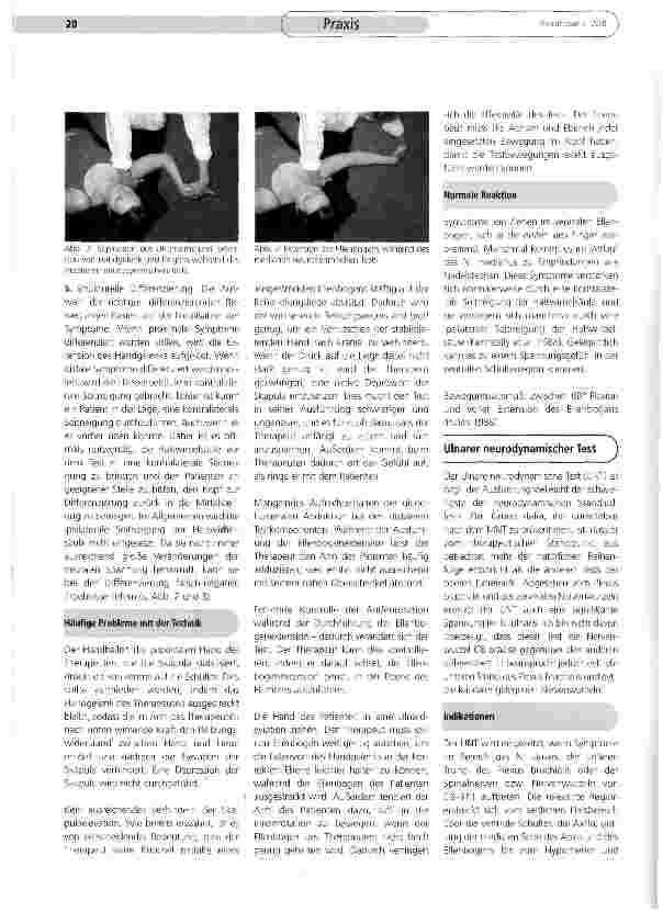 Vorschauseite 2: Neurodynamische Standardtests