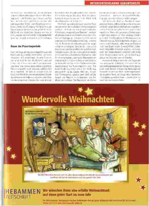 Vorschauseite 4: Abwarten in der Nachgeburtsperiode