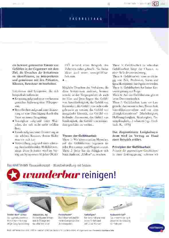 Vorschauseite 2: gefühlsarbeit