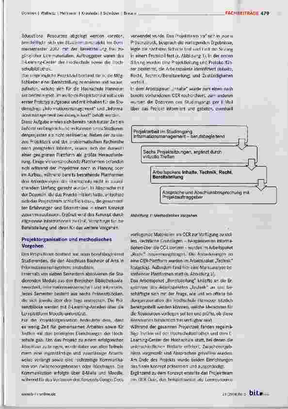 Vorschauseite 2: Open Educational Resources an der Hochschule Hannover