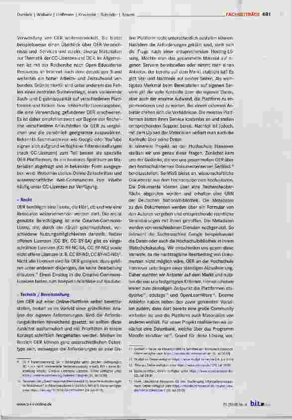 Vorschauseite 4: Open Educational Resources an der Hochschule Hannover
