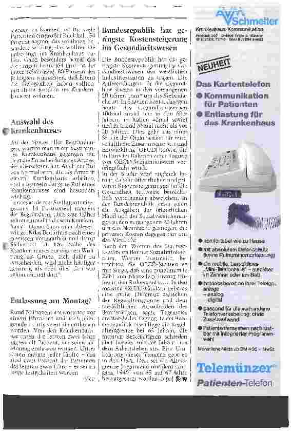 Vorschauseite 3: Krankenhäuser sind besser als ihr Ruf
