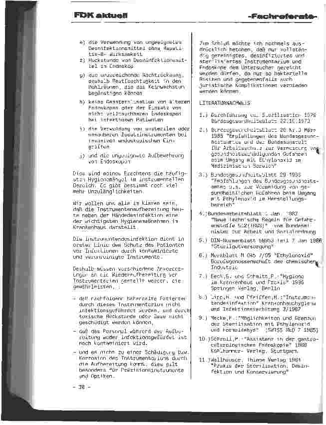 Vorschauseite 4: Hygienemangel im instrumentellen Bereich und ihre juristischen Konsequenzen
