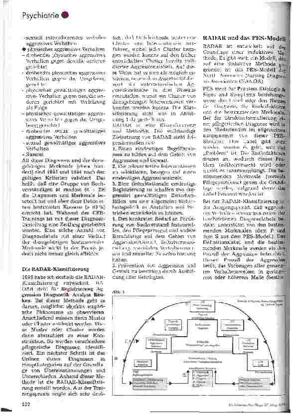 Vorschauseite 3: Aggression und Gewalt in der Pflege Die RADAR-Methode