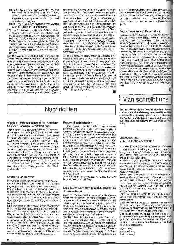 Vorschauseite 3: Mangel an Operationsschwestern - Möglichkeiten zur Ausbildung von Krankenpflegepersonal für den Operationsdienst