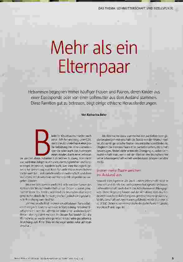 Vorschauseite 2: Mehr als ein Elternpaar