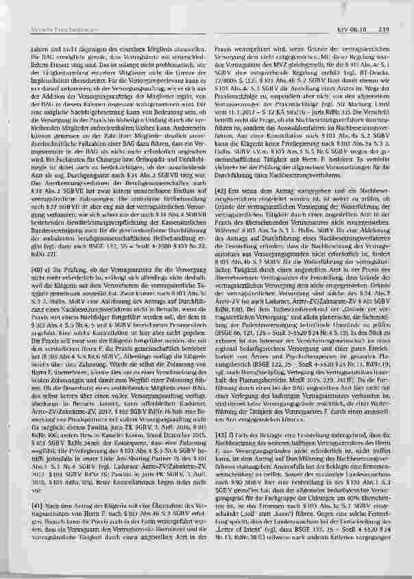 Vorschauseite 6: Vertragsärztliche Versorgung