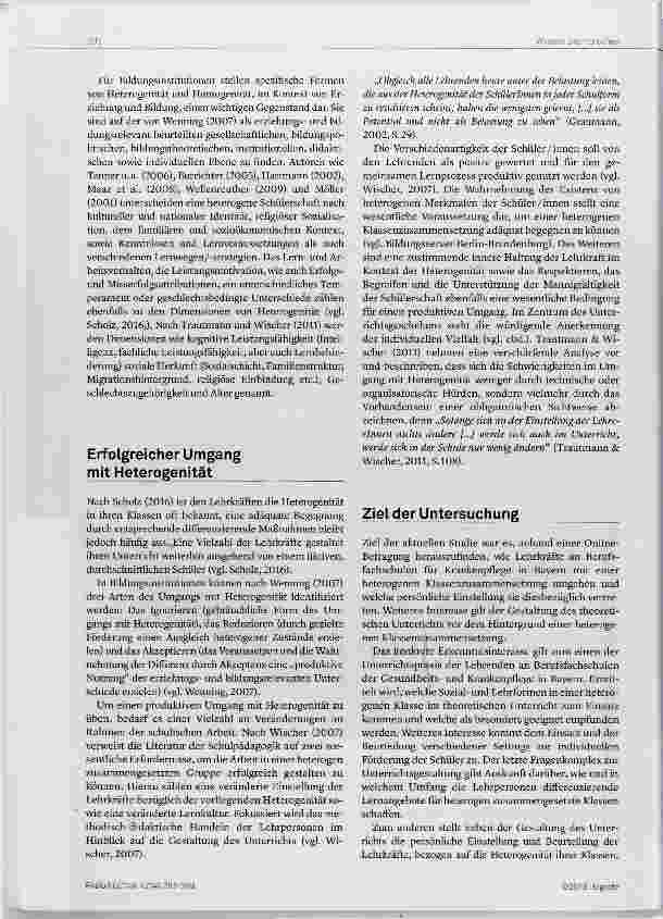 Vorschauseite 2: Heterogenität im Klassenzimmer