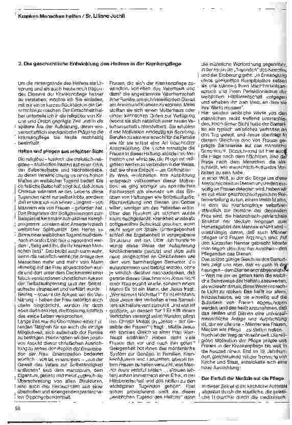 Vorschauseite 2: Kranken Menschen helfen