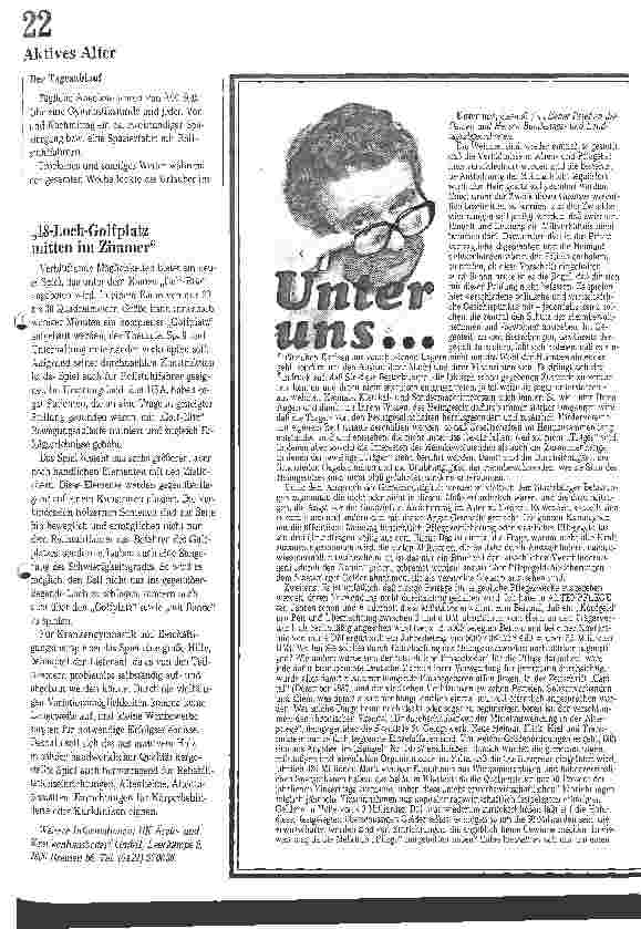Vorschauseite 3: Erfolgreiche Seniorenfreizeit